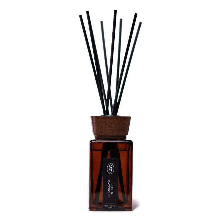 Rose & Patchouli Natural Reed Diffuser - Balancing