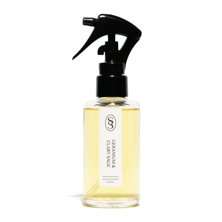 Geranium & Clary Sage Natural Room Spray - Harmonising