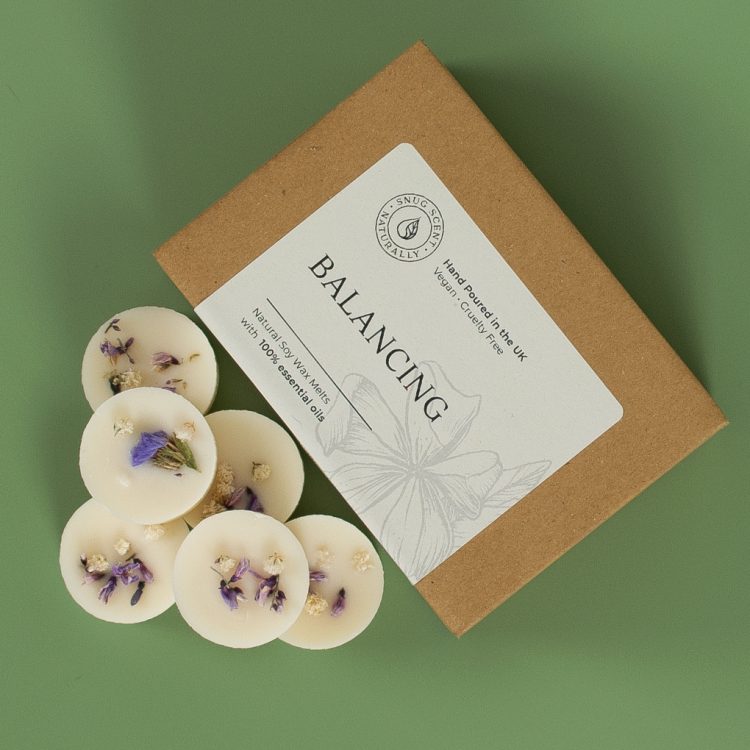 Rose & Patchouli Natural Wax Melts - Balancing