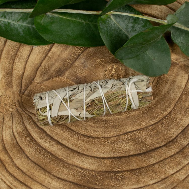 White Sage and Rosemary Smudge Stick