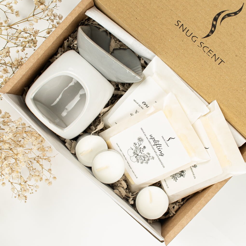 Wax Melt Burner Set The Shell in the Box
