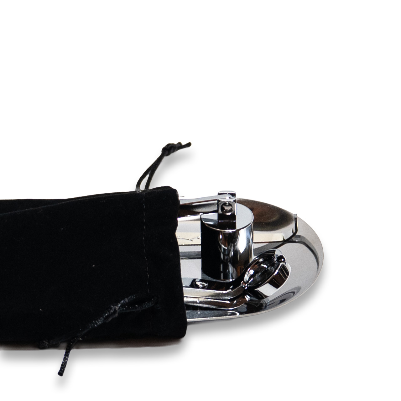 Silver Candle Snuffer and Wick Trimmer Set - Image 6