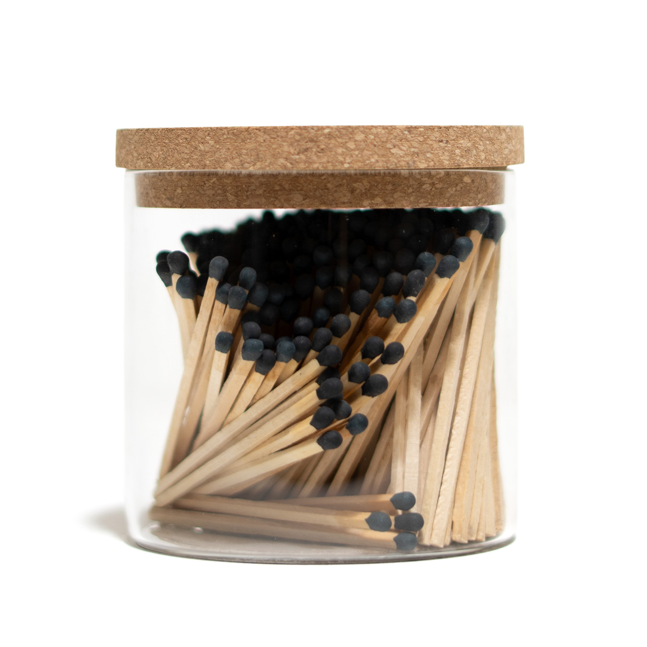 Extra Long Candle Matches in Glass Jar - Large