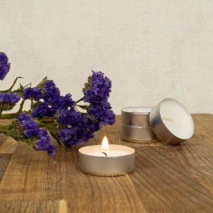 Natural tealights single