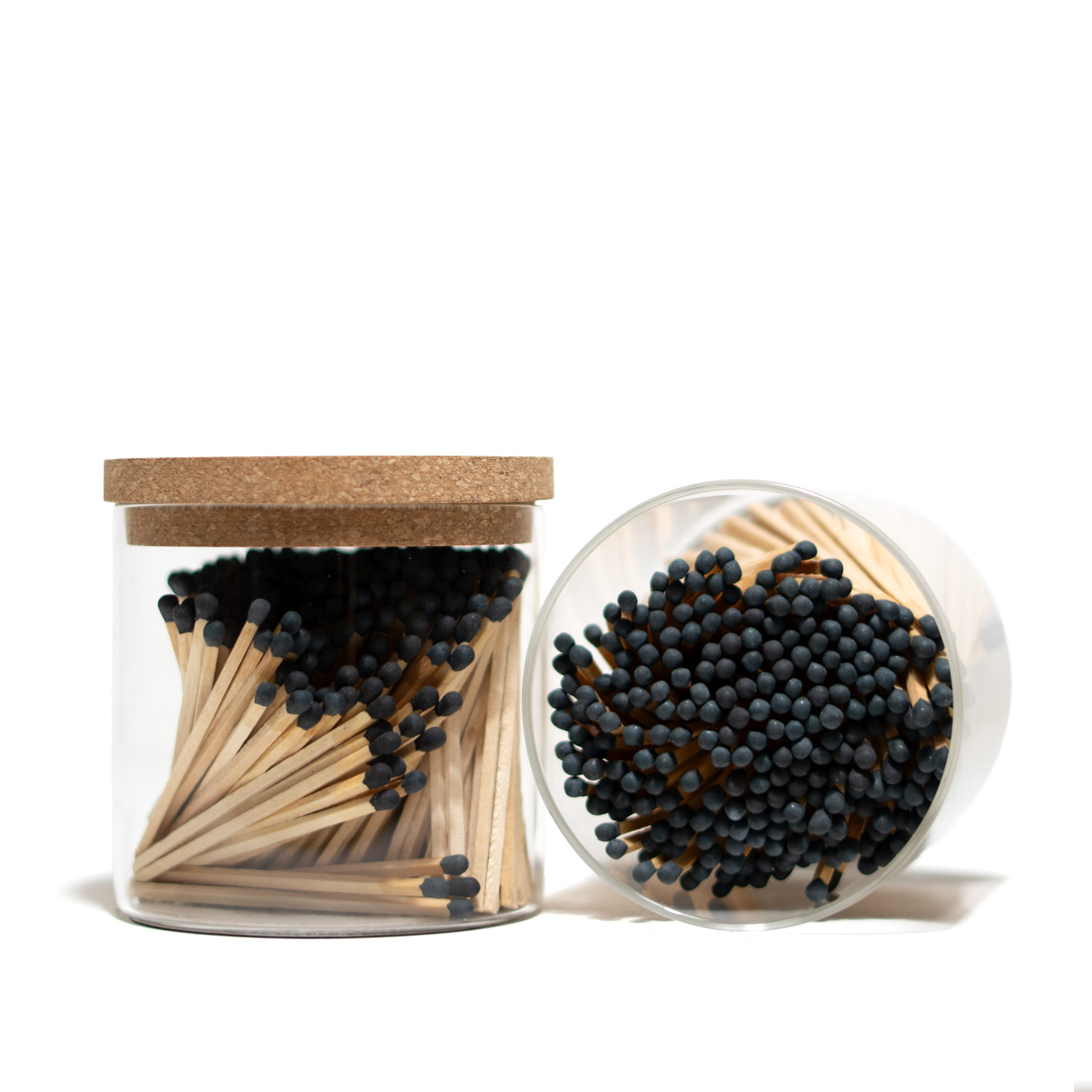 Extra Long Candle Matches in Glass Jar - Large - Image 2