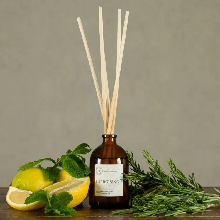 Lemon & Rosemary Natural Reed Diffuser - Energising