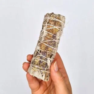 White Sage & Lavender Smudge Stick