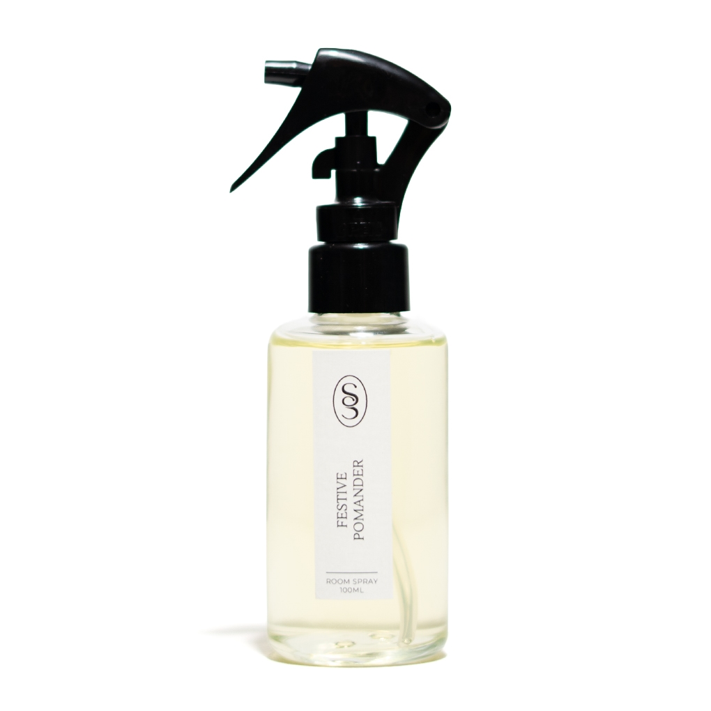 Festive Pomander Natural Room Spray - Orange & Clove