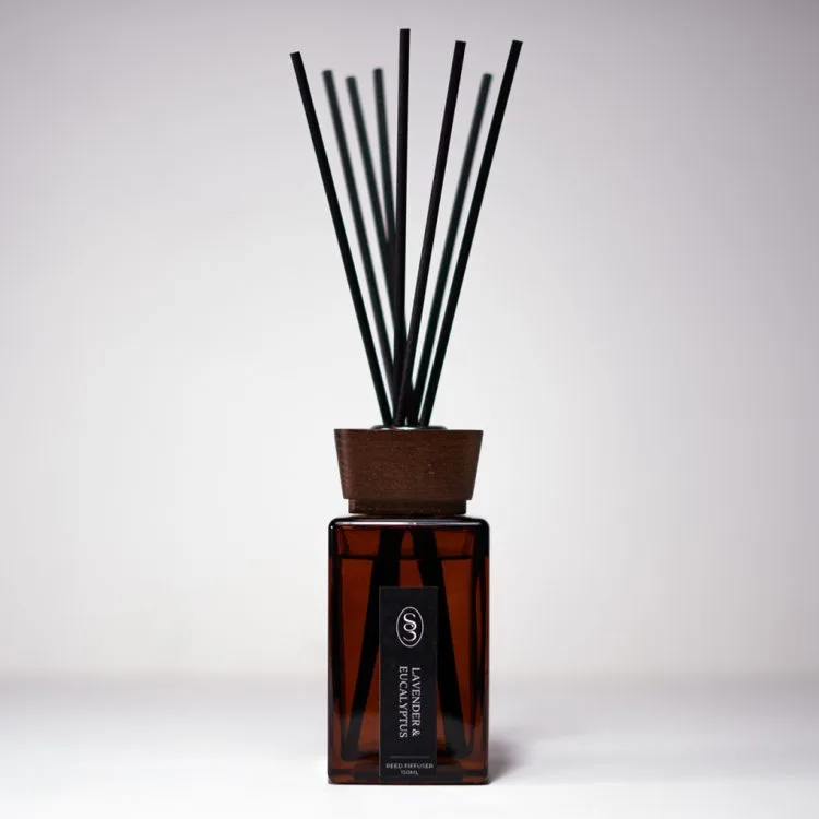 Lavender & Eucalyptus Natural Reed Diffuser - Relaxing