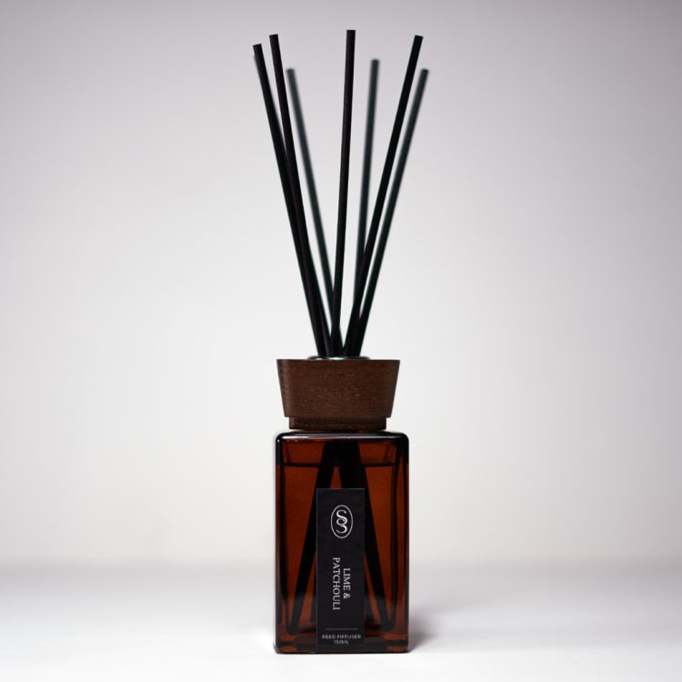 Lime & Patchouli Natural Reed Diffuser - Uplifting