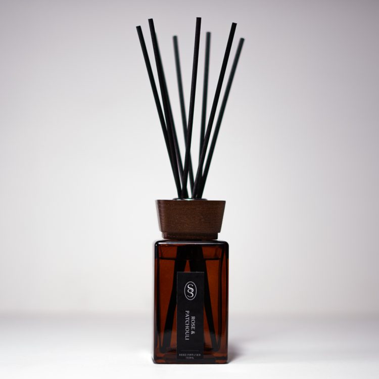 Rose & Patchouli Natural Reed Diffuser - Balancing