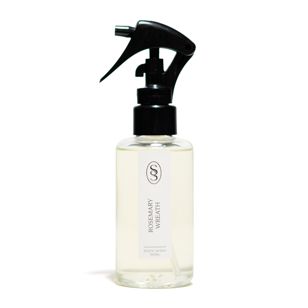 Rosemary Wreath Natural Room Spray - Rosemary & Lemon