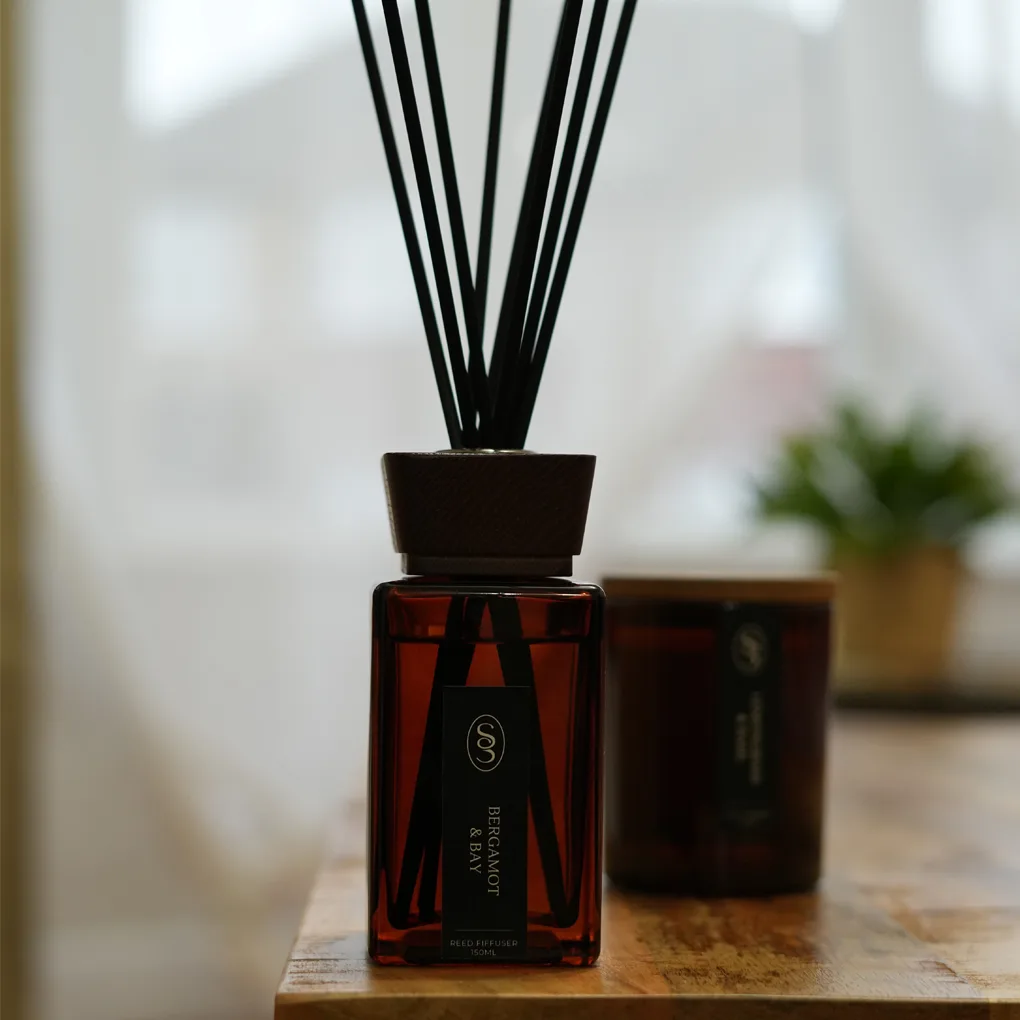 Bergamot & Bay Natural Reed Diffuser - Grounding - Image 6