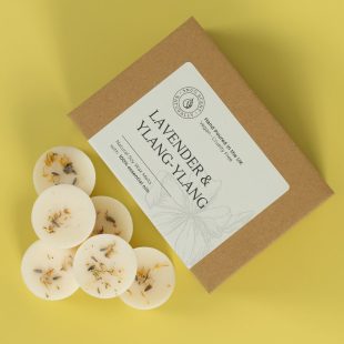 Lavender & Ylang-Ylang Natural Wax Melts - Relieving