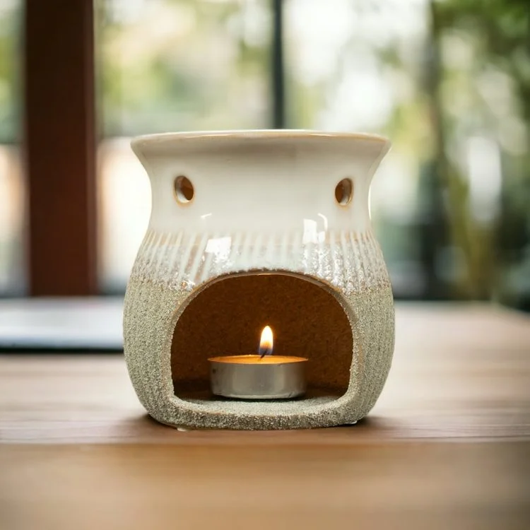 Grey Sandstone Wax Melts Burner