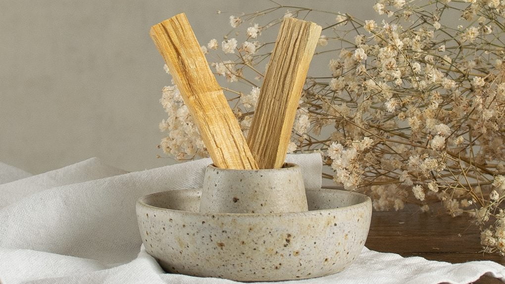 Palo Santo Set, Home Cleansing, Healing Kit, Palo Santo Bowl, Palo