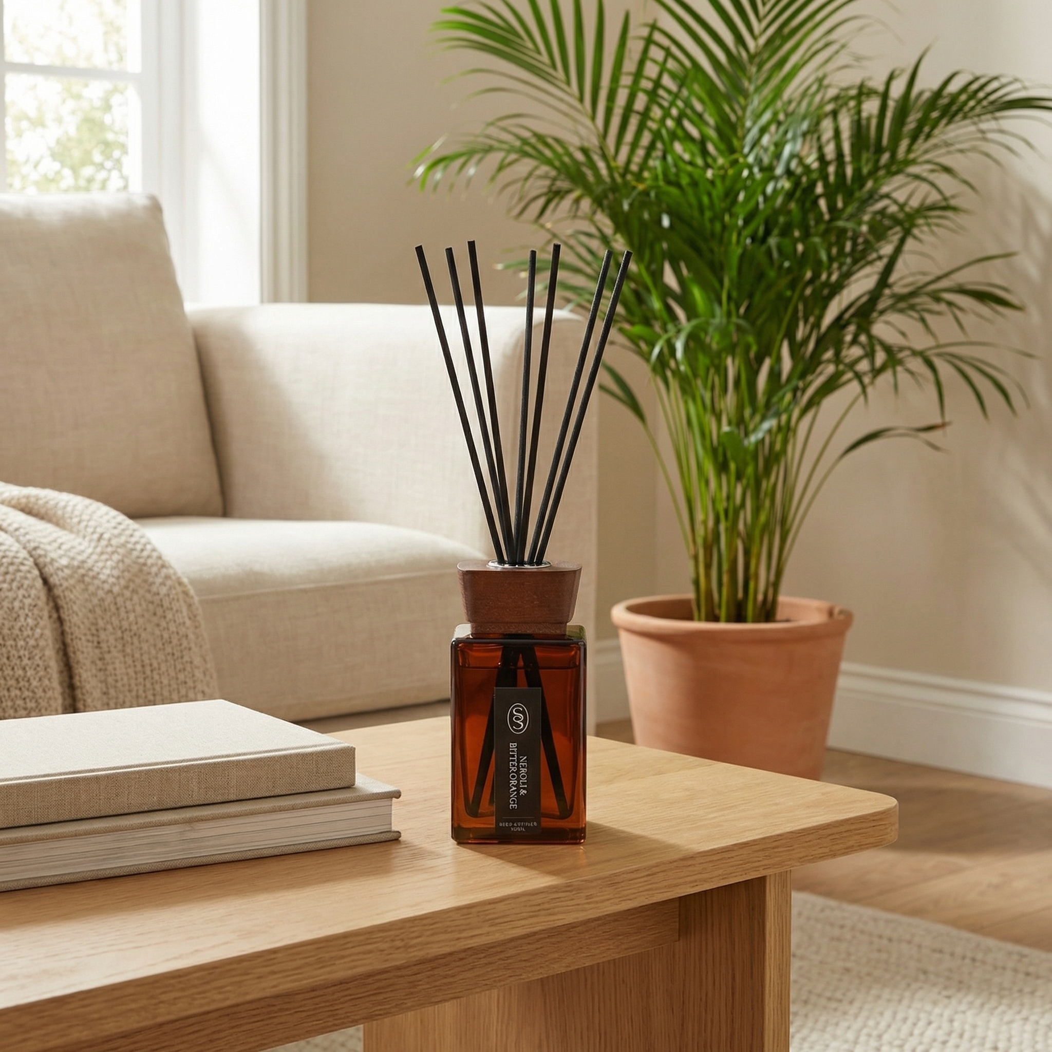 Neroli & Bitter Orange Natural Reed Diffuser - Indulging - Image 2