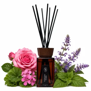 Alternative view of Rose & Patchouli Natural Reed Diffuser - Balancing