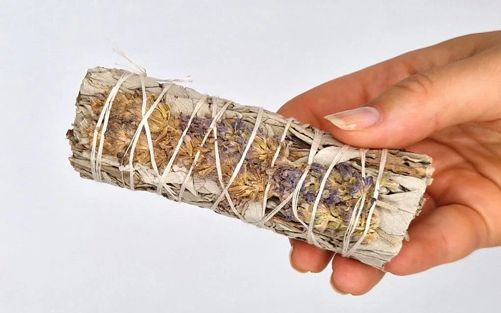 White Sage & Lavender Smudge Stick