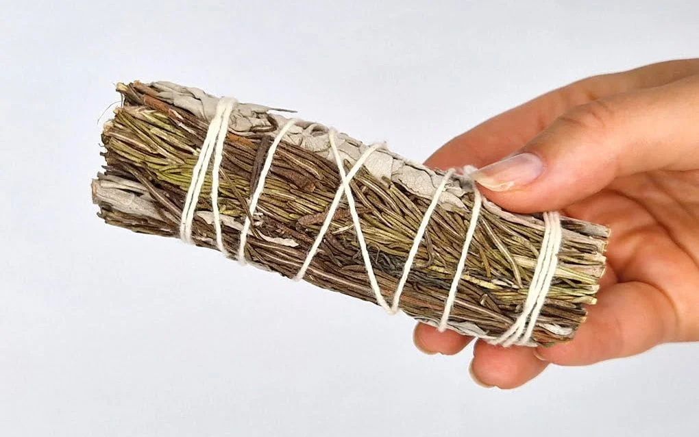 White Sage & Rosemary Smudge Stick