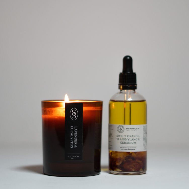 Time Out Natural Candle & Massage Oil