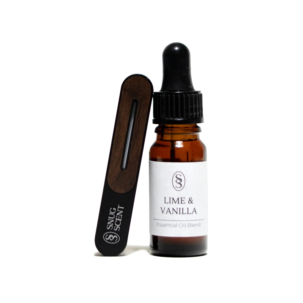 Lime & Vanilla Natural Car Air Freshener - Enhancing