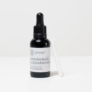 Lemongrass & Basil Natural Car Air Freshener Refill - Calming