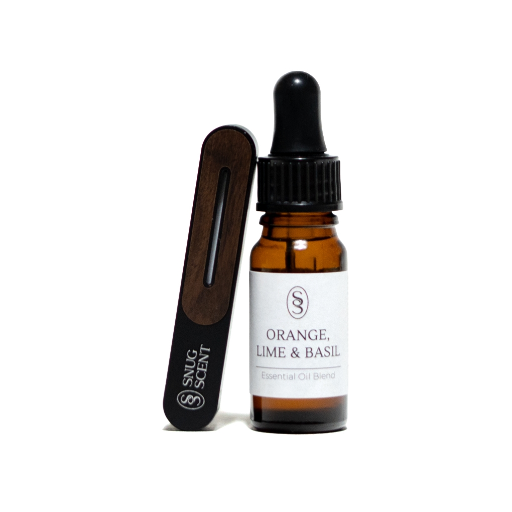 Orange, Lime & Basil Natural Car Air Freshener - Refreshing