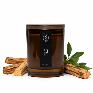Alternative view of Pure Palo Santo Oil Soy Candle