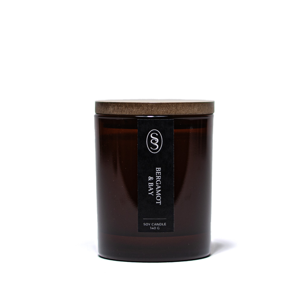 Bergamot & Bay Natural Candle - Grounding