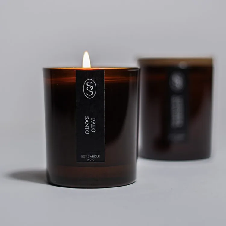 Jasmine & Sandalwood Natural Candle - Embracing - Image 3