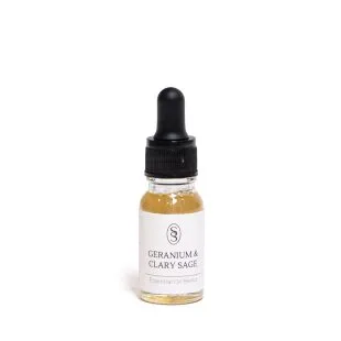 Geranium & Clary Sage Essential Oil Blend - Harmonising