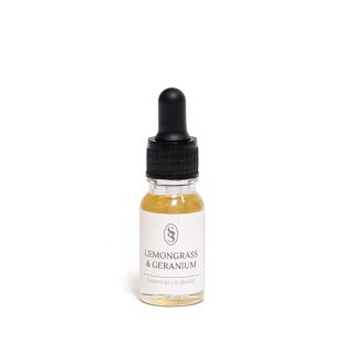 Lemongrass & Geranium Essential Oil Blend - Alleviating