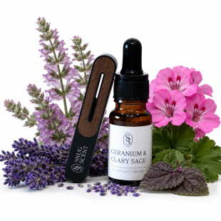 Alternative view of Geranium & Clary Sage Natural Car Air Freshener - Harmonising