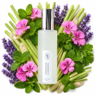 Alternative view of Lemongrass & Geranium Natural Room Spray - Alleviating