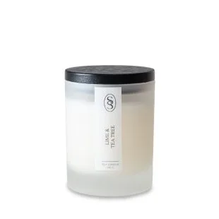 Lime & Tea Tree Natural Candle - Elevating