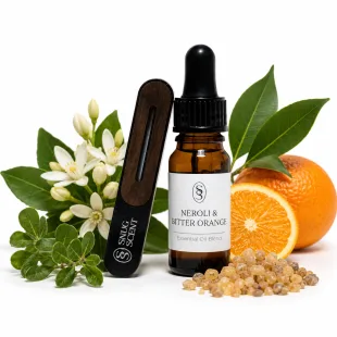 Alternative view of Neroli & Bitter Orange Natural Car Air Freshener - Indulging