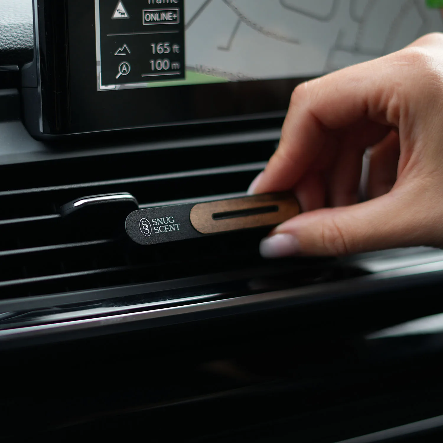 Jasmine & Sandalwood Natural Car Air Freshener - Embracing - Image 3