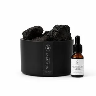 Snug Scent natural lava stone diffuser with pure essential oil blend