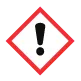 GHS07 harmful hazard pictogram