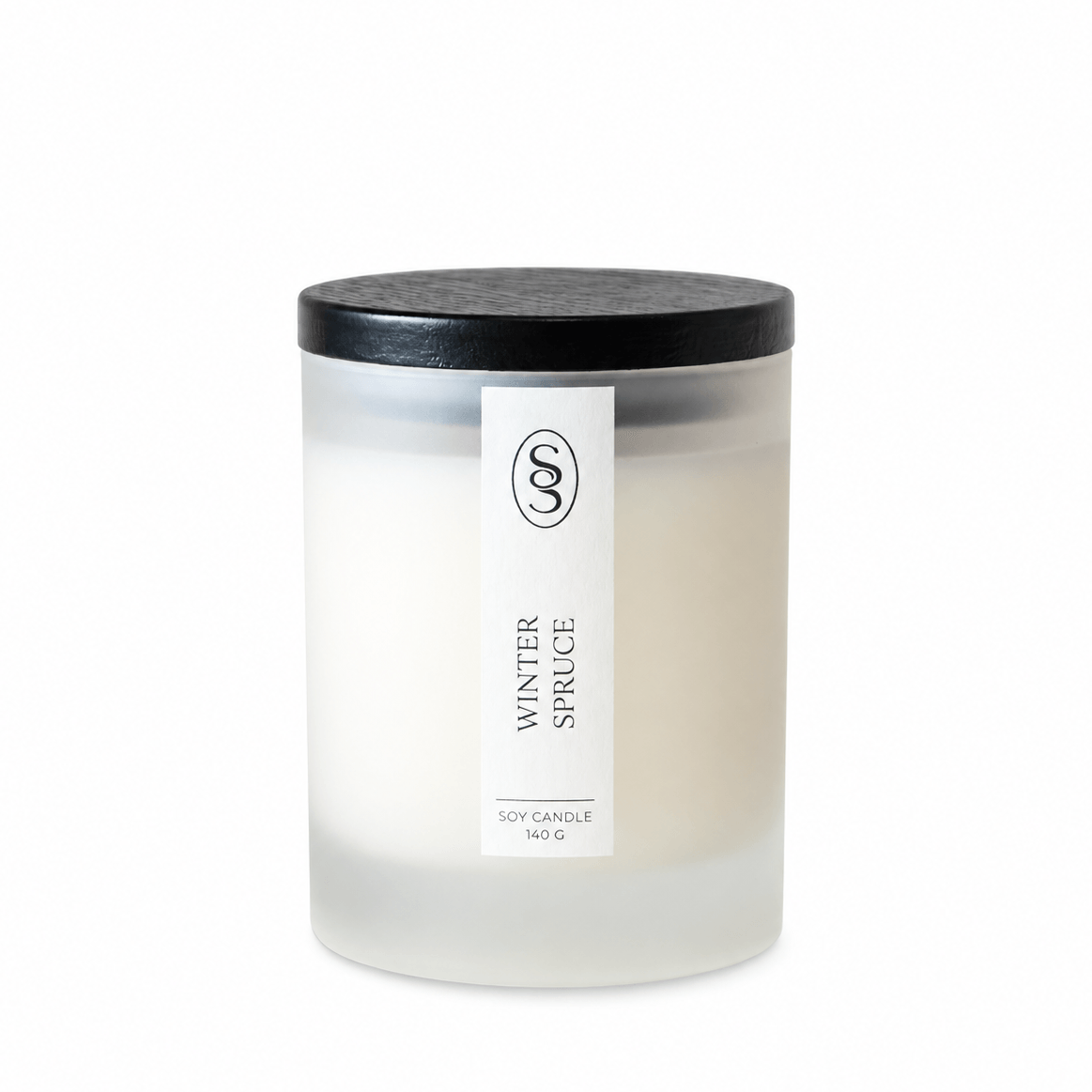 Winter Spruce Natural Soy Candle – Pine & Cedar by Snug Scent